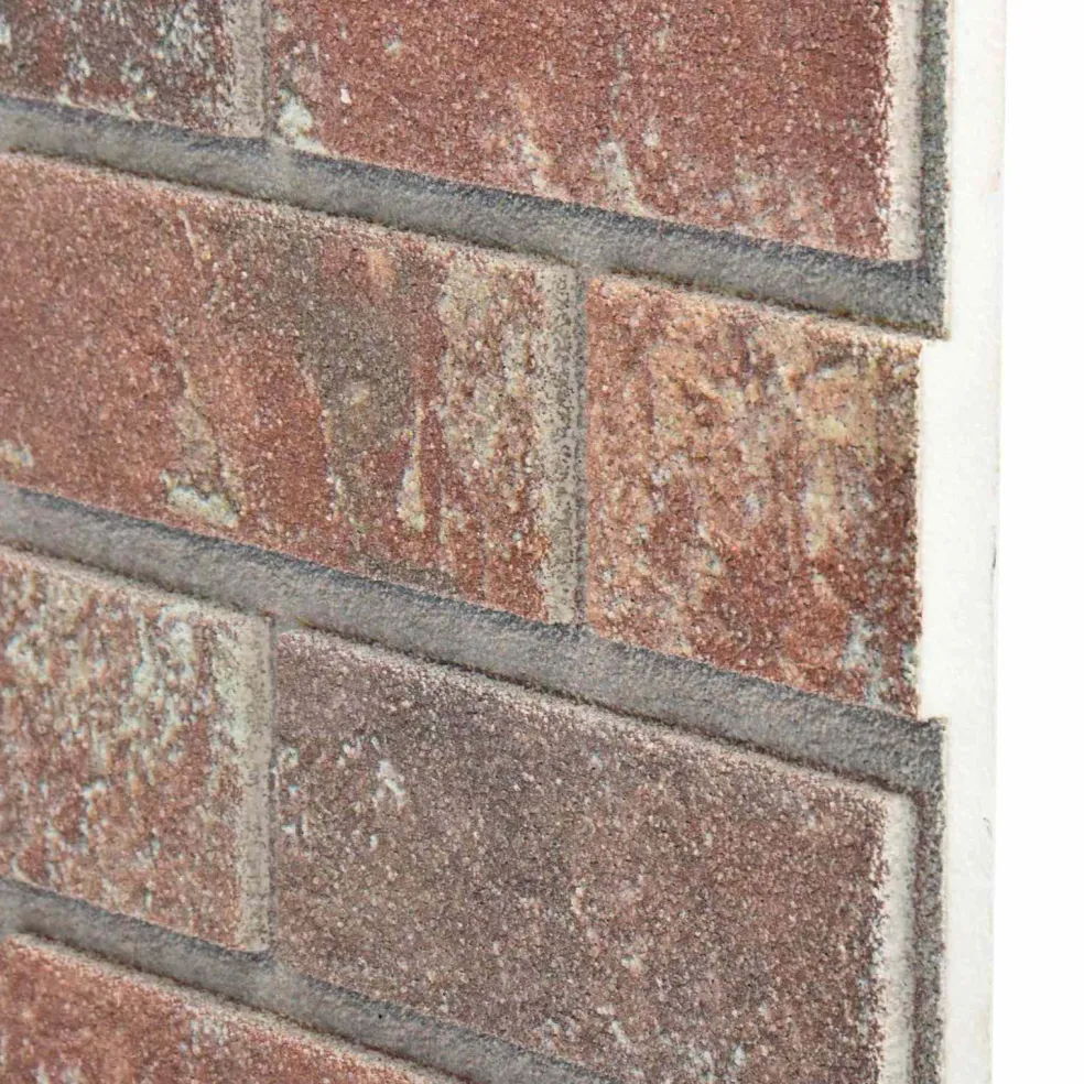 vidaXL Wandpanelen 10 st 100 x 50 cm Donkerbruin en Grijs EPS-schuim