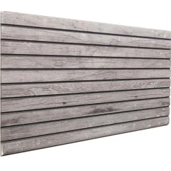 vidaXL Wandpanelen 5 st 100 x 50 cm Grijs EPS-schuim