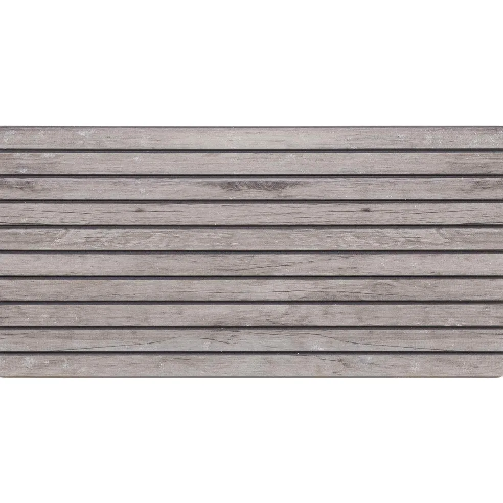vidaXL Wandpanelen 5 st 100 x 50 cm Grijs EPS-schuim