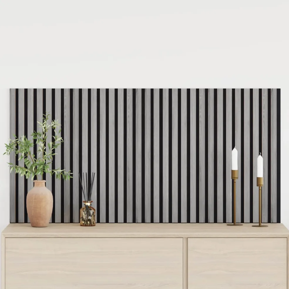 vidaXL Wandpanelen 2 st 60,5 x 60 cm Grijs