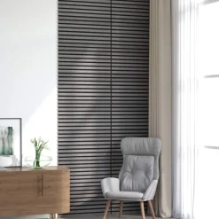 vidaXL Wandpanelen 8 st 60,5 x 60 cm Grijs