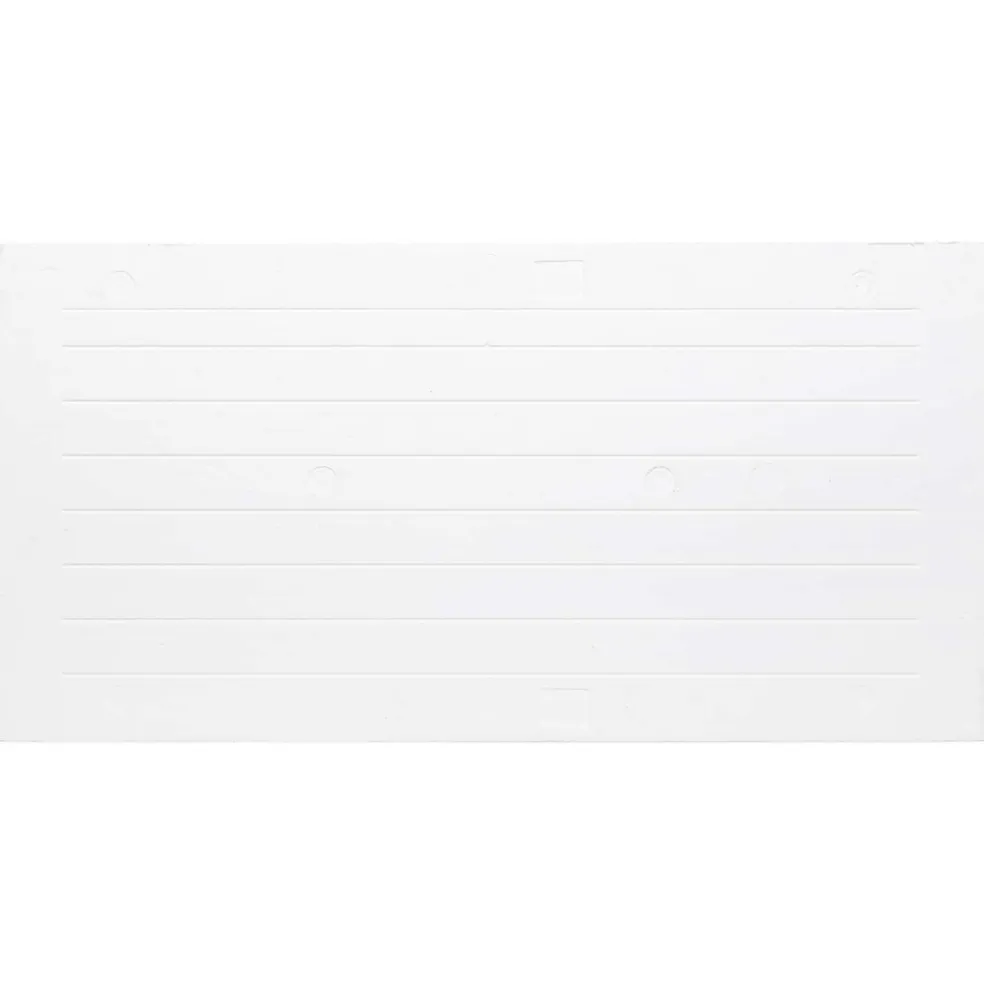 vidaXL Wandpanelen 10 st 100 x 50 cm Lichtbruin en wit EPS-schuim