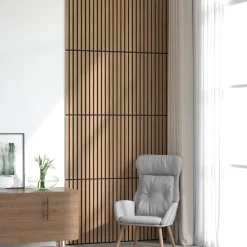 vidaXL Wandpanelen 8 st 60,5 x 60 cm Naturel