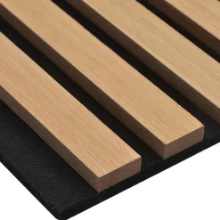 vidaXL Wandpanelen 2 st 60,5 x 60 cm Naturel
