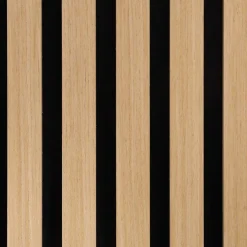 vidaXL Wandpanelen 2 st 60,5 x 60 cm Naturel