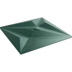 vidaXL Wandpanelen 12 st 50 x 50 cm Ster Groen XPS Schuim