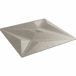 vidaXL Wandpanelen 12 st 50 x 50 cm Ster Beton XPS Schuim