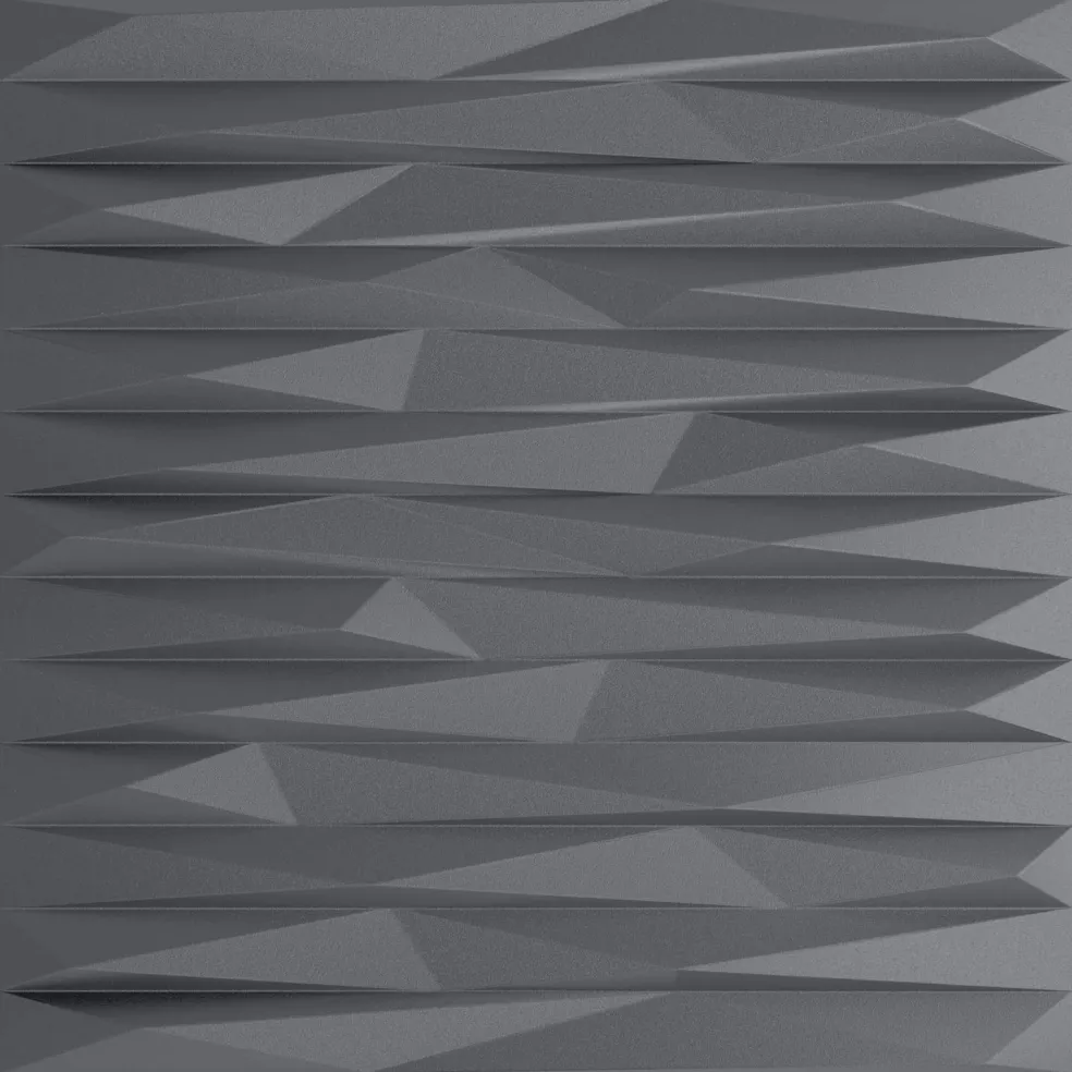 vidaXL Wandpanelen 12 st 50 x 50 cm Stone Grey XPS Schuim
