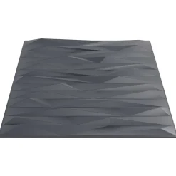 vidaXL Wandpanelen 12 st 50 x 50 cm Stone Grey XPS Schuim