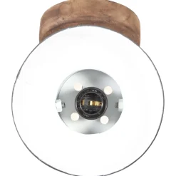 vidaXL Wand-/plafondlampen industrieel 2 st E27 20x25 cm zwart
