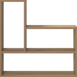 vidaXL Wandplank Artisanaal eiken 60 x 11 x 60 cm Bewerkt hout