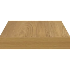 vidaXL Wandplank Muurmontage Bruin 23 x 23,5 x 3,8 cm Bewerkt hout