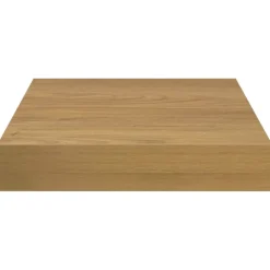 vidaXL Wandplank Muurmontage Bruin 23 x 23,5 x 3,8 cm Bewerkt hout