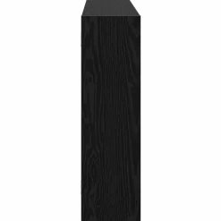 vidaXL Wandplank Muurmontage Zwart eiken 95 x 20 x 69,5 cm