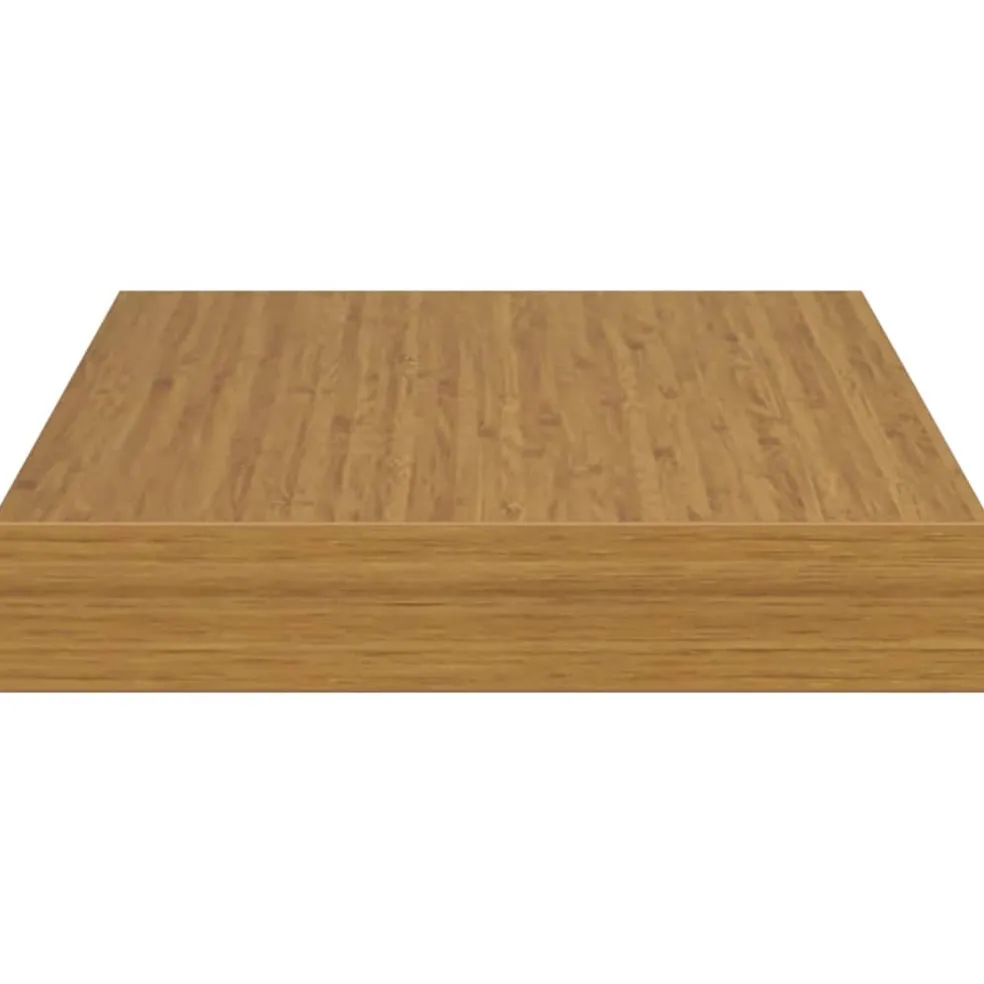 vidaXL Wandplank Muurmontage Beige 23 x 23,5 x 3,8 cm Bewerkt hout