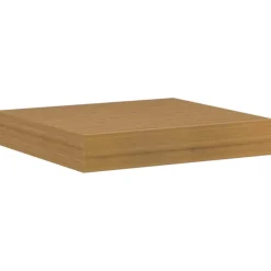 vidaXL Wandplank Muurmontage Beige 23 x 23,5 x 3,8 cm Bewerkt hout