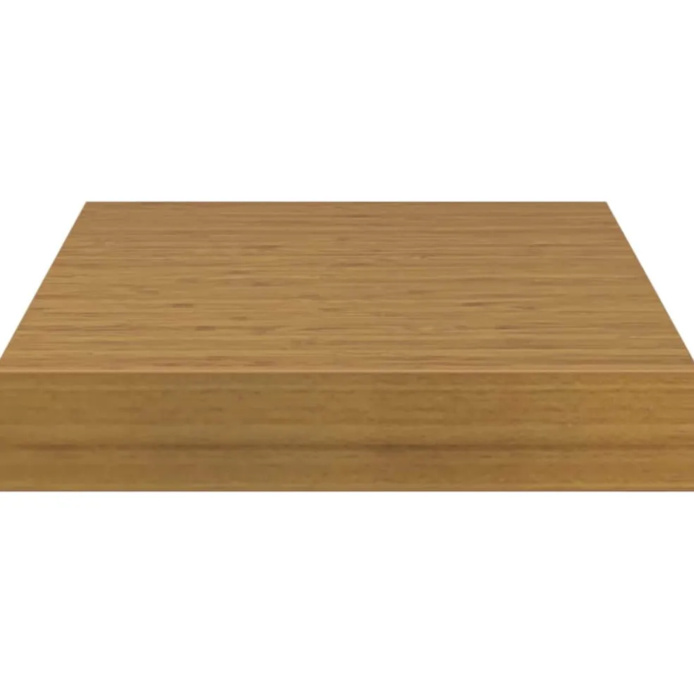 vidaXL Wandplank Muurmontage Beige 23 x 23,5 x 3,8 cm Bewerkt hout