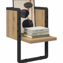 vidaXL Wandplank Muurmontage Ambachtelijk eiken 20 x 25 x 30 cm