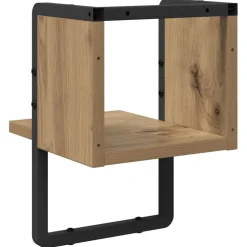 vidaXL Wandplank Muurmontage Ambachtelijk eiken 20 x 25 x 30 cm