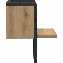 vidaXL Wandplank Muurmontage Ambachtelijk eiken 20 x 25 x 30 cm