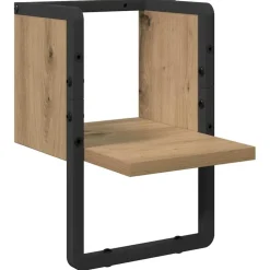 vidaXL Wandplank Muurmontage Ambachtelijk eiken 20 x 25 x 30 cm