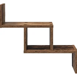 vidaXL Wandplank Oud hout 48 x 15 x 42 cm Bewerkt hout
