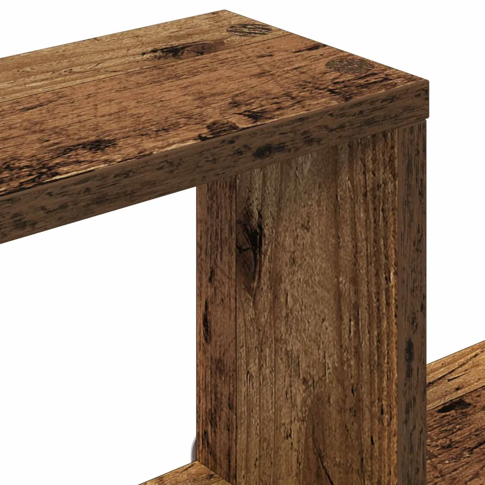 vidaXL Wandplank Oud hout 48 x 15 x 42 cm Bewerkt hout