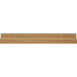 vidaXL Wandplank 2 st Bruin 40 x 9 x 3 cm Bewerkt hout