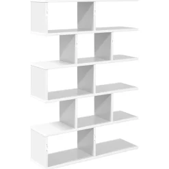 vidaXL Wandplank Wit 70 x 20 x 100 cm Bewerkt hout