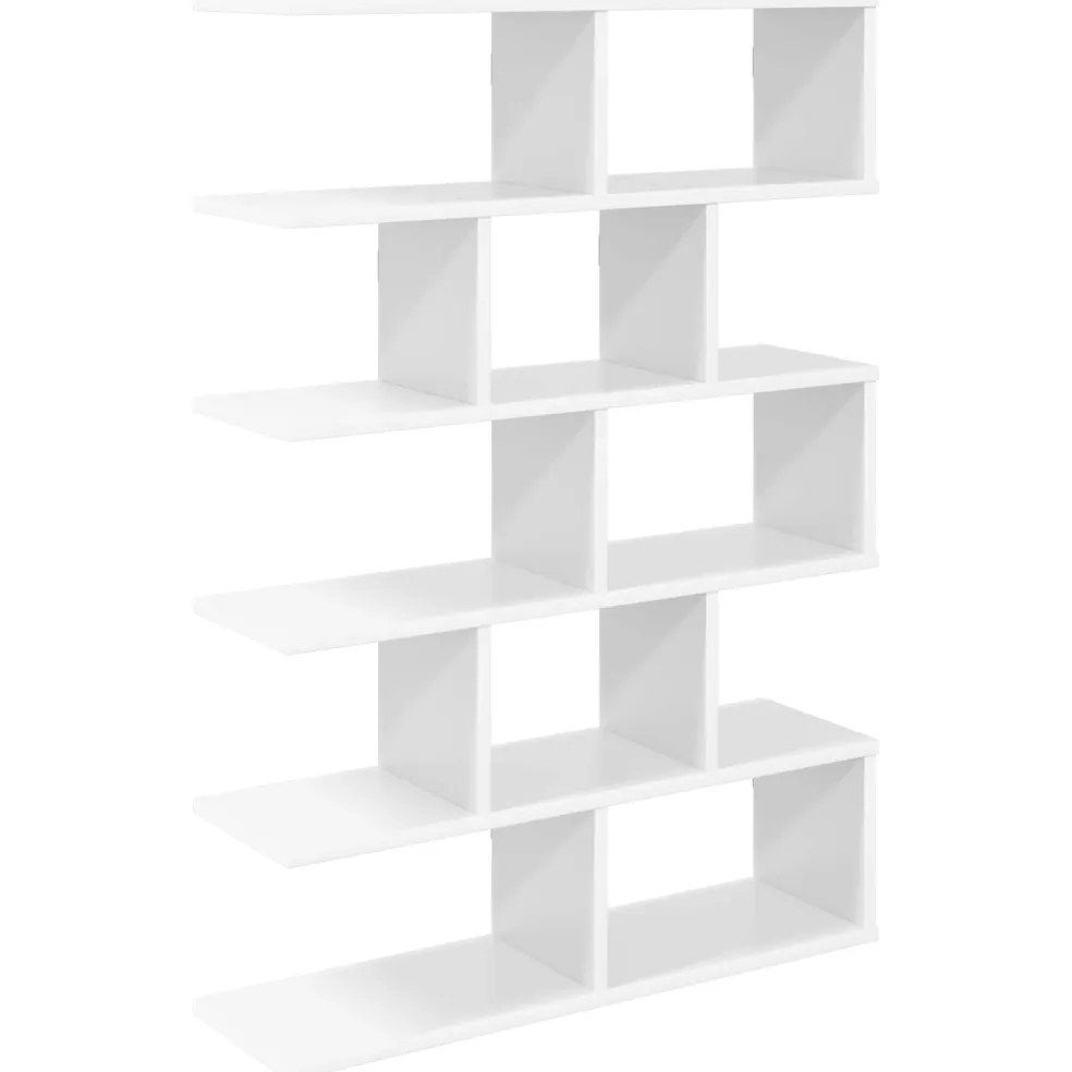 vidaXL Wandplank Wit 70 x 20 x 100 cm Bewerkt hout