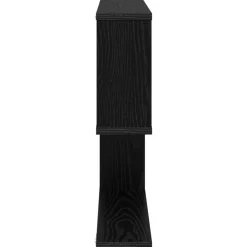 vidaXL Wandplank Zwart eiken 60 x 12 x 50,5 cm Bewerkt hout
