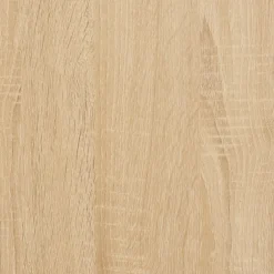 vidaXL Wandrek 3-laags 60x21x78,5 cm bewerkt hout sonoma eikenkleurig
