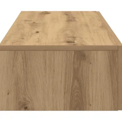 vidaXL Wandschap met lades 60x26,5x15 cm bewerkt hout artisanaal eiken
