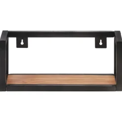 vidaXL Wandschappen 2 st 40 cm massief acaciahout