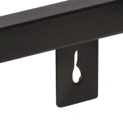 vidaXL Wandschappen 2 st 40 cm ruw mangohout