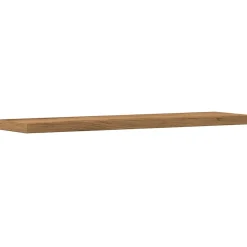 vidaXL Wandschappen 4 st 40x10x1,5 cm bewerkt hout artisanaal eiken