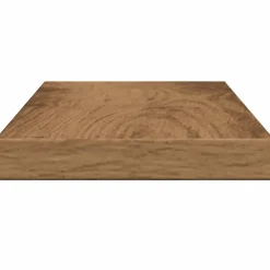 vidaXL Wandschappen 4 st 40x10x1,5 cm bewerkt hout artisanaal eiken