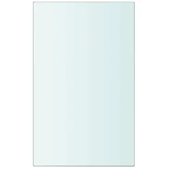 vidaXL Wandschap transparant 20x12 cm glas