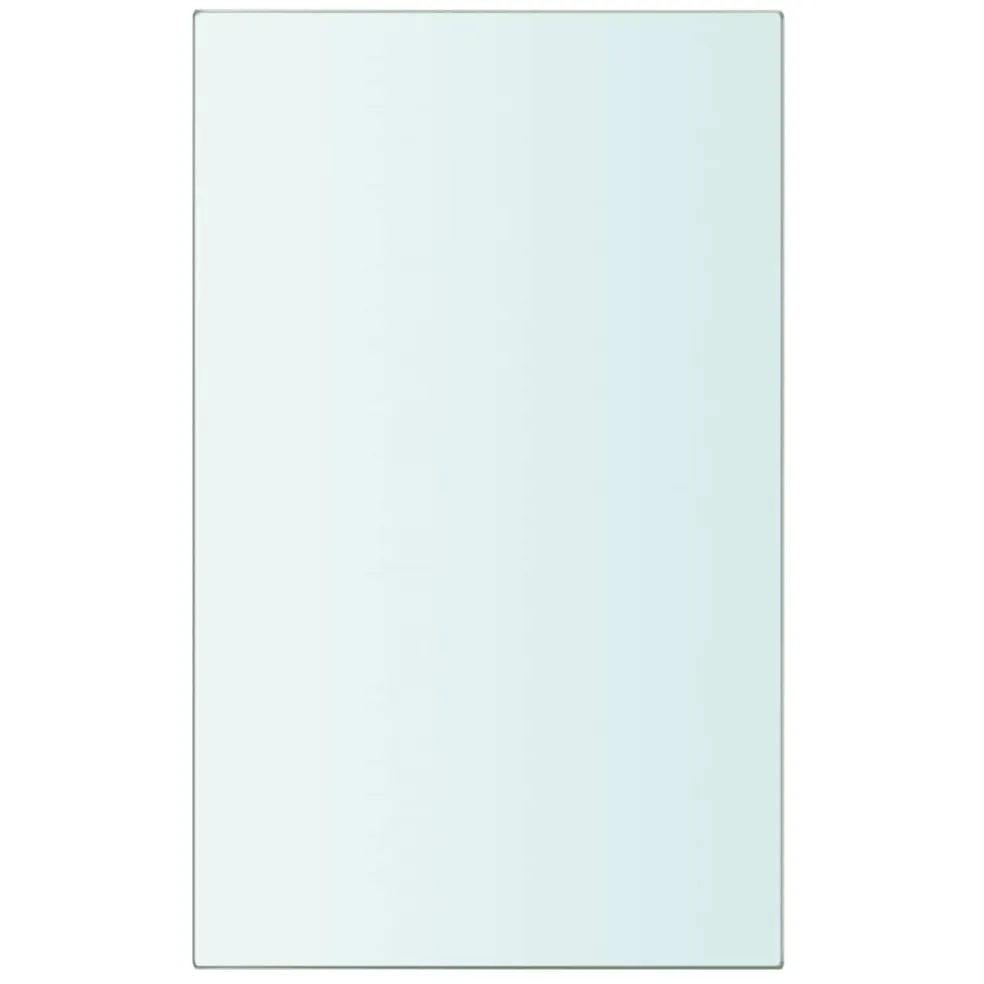 vidaXL Wandschap transparant 20x12 cm glas