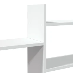 vidaXL Wandschap 167,5x18x68 cm bewerkt hout wit
