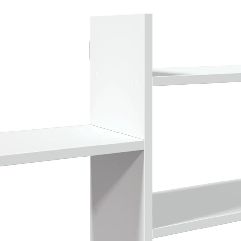 vidaXL Wandschap 167,5x18x68 cm bewerkt hout wit