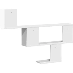 vidaXL Wandschap 100x15x70 cm bewerkt hout wit