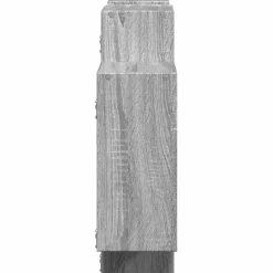 vidaXL Wandschap 159x18x65 cm bewerkt hout grijs sonoma eikenkleurig