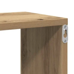 vidaXL Wandschap 104x20x58,5 cm bewerkt hout artisanaal eikenkleurig