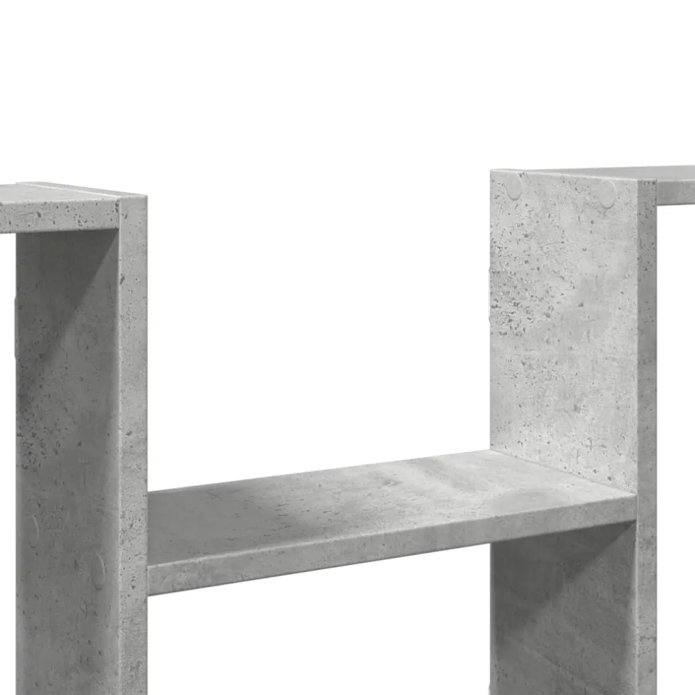 vidaXL Wandschap 99x15x60 cm bewerkt hout betongrijs