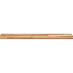 vidaXL Wandschap zwevend olieafwerking 80x20x2 cm massief acaciahout