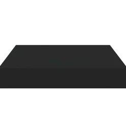 vidaXL Wandschap zwevend 23x23,5x3,8 cm MDF zwart