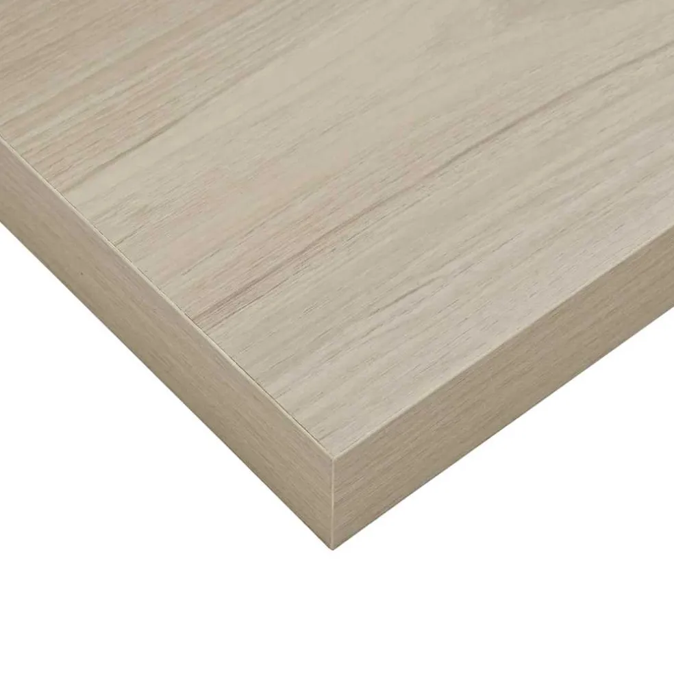 vidaXL Wandschap zwevend 23x23,5x3,8 cm MDF eikenkleur