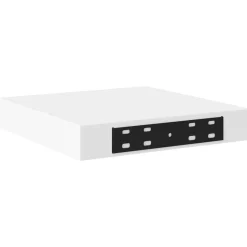 vidaXL Wandschap zwevend 23x23,5x3,8 cm MDF wit