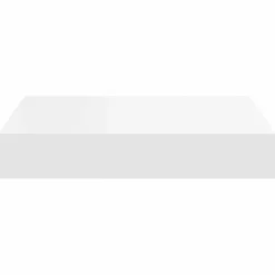 vidaXL Wandschap zwevend 23x23,5x3,8 cm MDF wit